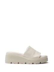 Moda In Pelle Namya High One Band Netty Wedges - Image 1 of 4