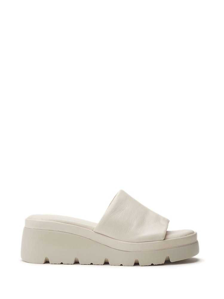 Nude - Cuñas altas de una sola tira Namya Netty de Moda in Pelle - Imagen 1 de 4 Nude - Cuñas altas de una sola tira Namya Netty de Moda in Pelle - Imagen 1 de 4