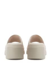 Moda In Pelle Namya High One Band Netty Wedges - Image 3 of 4