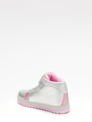 Lelli Kelly Bear Hi Top Silver Trainers - Image 2 of 5