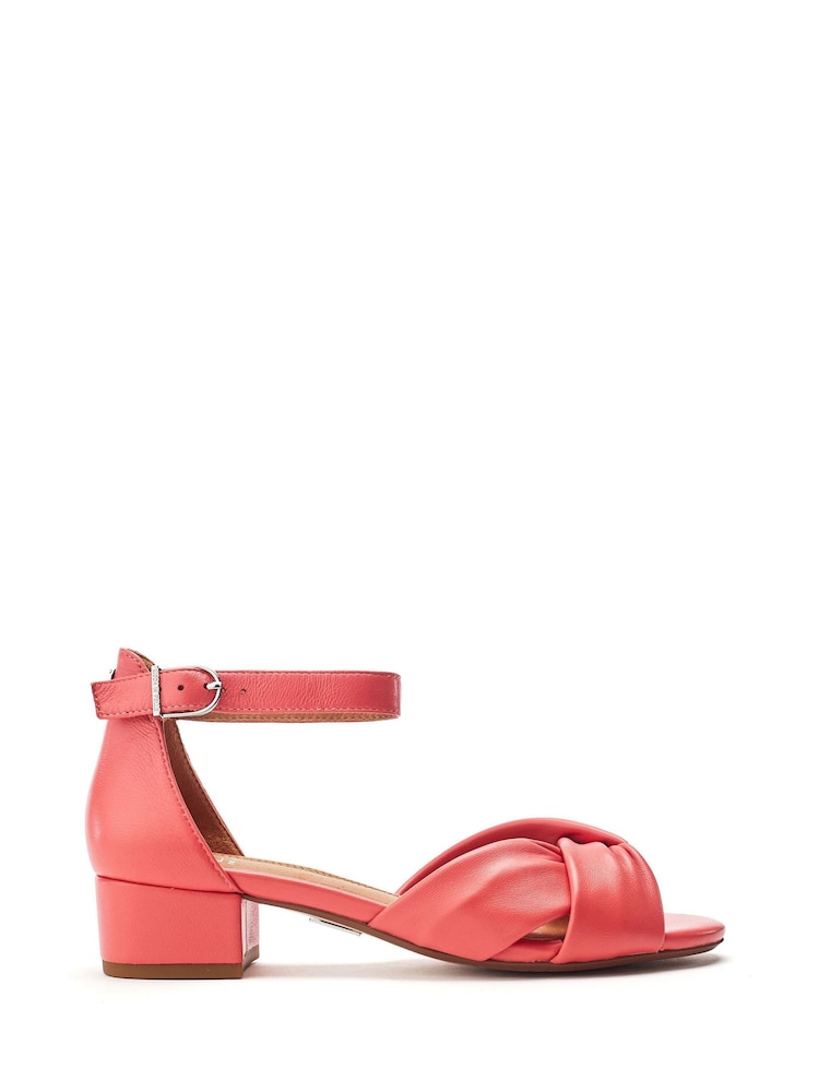 Orange - Moda in Pelle Macadamia Low Heel Ankle Strap Leather Sandals - Bild 1 von 4 Orange - Moda in Pelle Macadamia Low Heel Ankle Strap Leather Sandals - Bild 1 von 4
