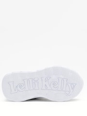 Lelli Kelly Navy Sparkly Unicorn Hi Top Trainers with Adjustable Strap - Image 3 of 5