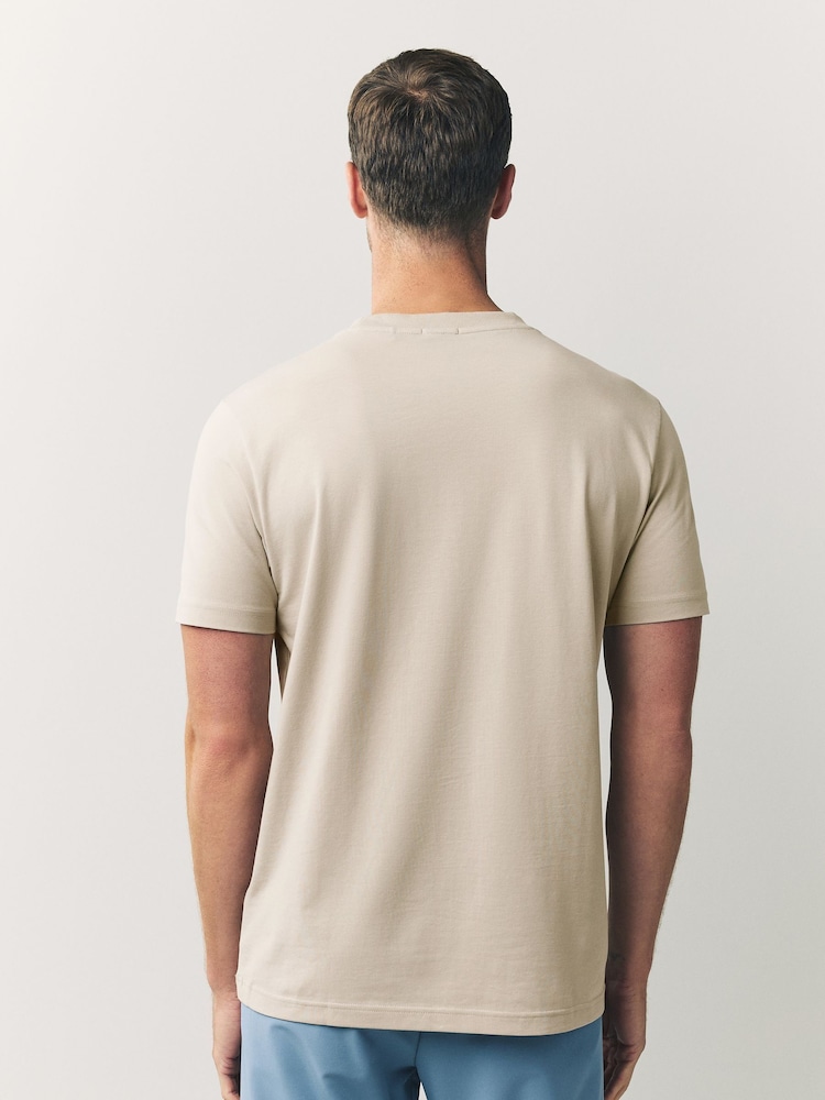 BOSS Natural Regular Fit Logo T-Shirt - Image 2 of 5