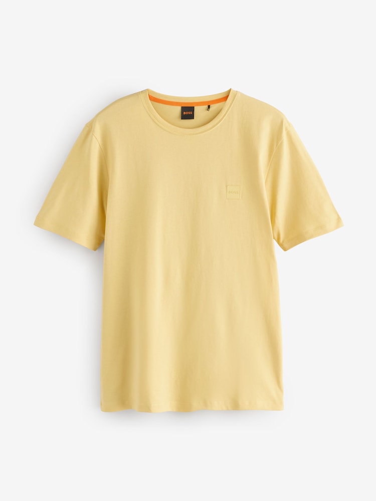 BOSS Yellow Tales Relaxed Fit Logo T-Shirt - Image 1 of 1