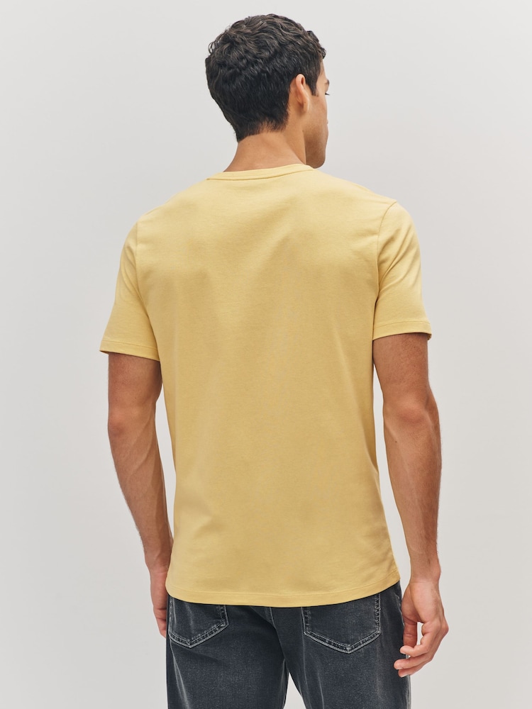 BOSS Yellow Tales Relaxed Fit Logo T-Shirt - Image 2 of 4