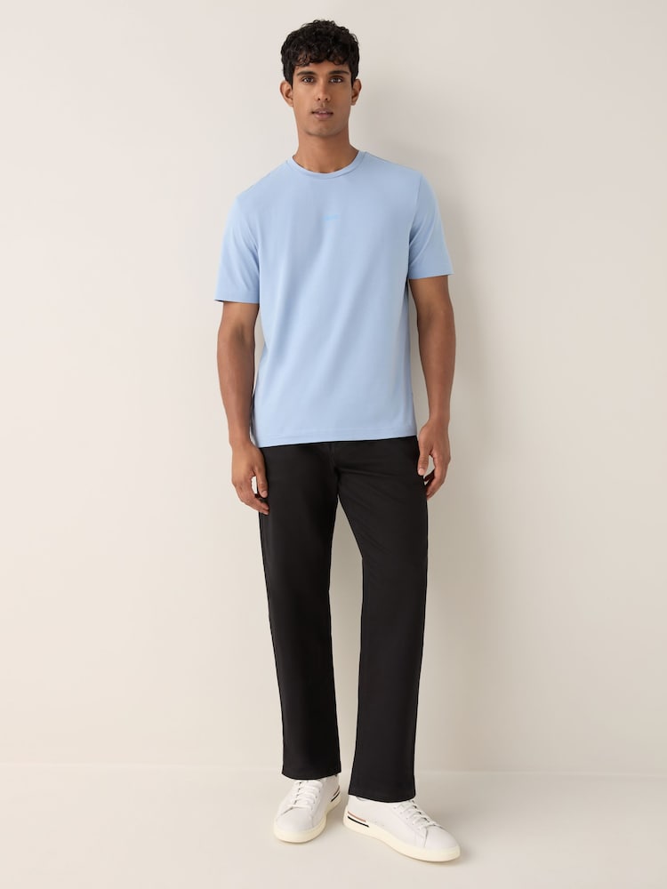 Azul - BOSS Relaxed Fit TChup Logo T-Shirt - Imagen 2 de 5