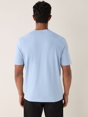 Azul - BOSS Relaxed Fit TChup Logo T-Shirt - Imagen 3 de 5