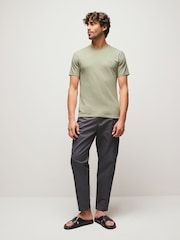 BOSS Light Green Tales Relaxed Fit Logo T-Shirt - Image 2 of 6