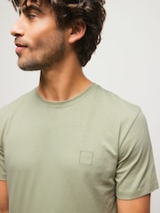BOSS Light Green Tales Relaxed Fit Logo T-Shirt - Image 5 of 6