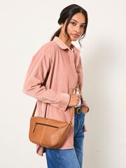 FatFace Tan Brown Sling Crossbody Bag - Image 1 of 5