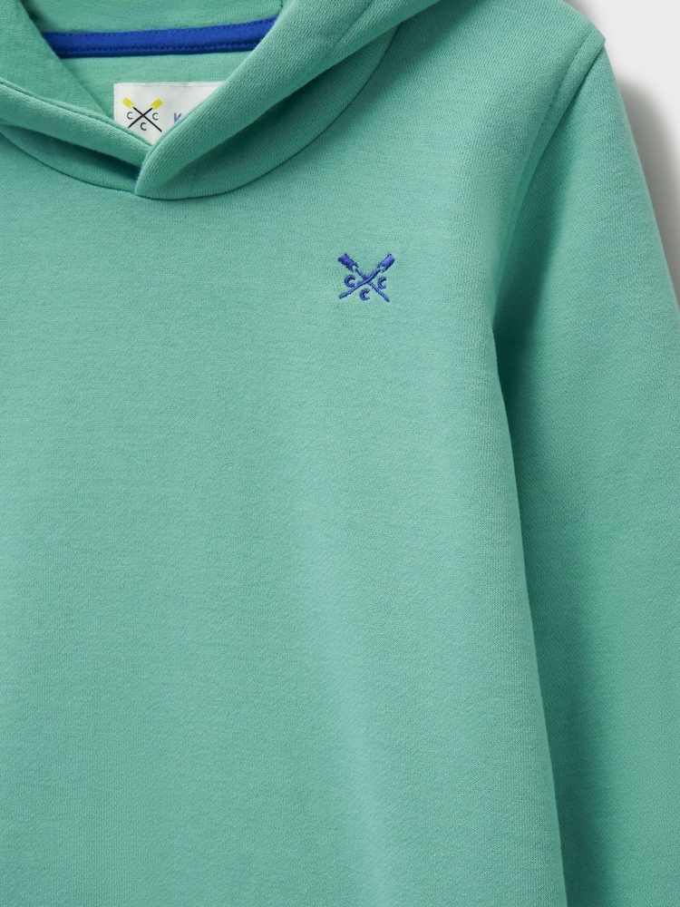 Crew Clothing Blue Crossed Oars Hoodie - Image 3 of 3