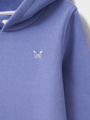 Crew Clothing Blue Crossed Oars Hoodie - Image 3 of 3