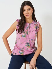 Crew Clothing Lydia Printed Top - Slika 1 iz 5