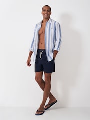 Crew Clothing Blue Swim Shorts - Image 1 of 5