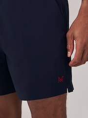 Crew Clothing Blue Swim Shorts - Image 3 of 5