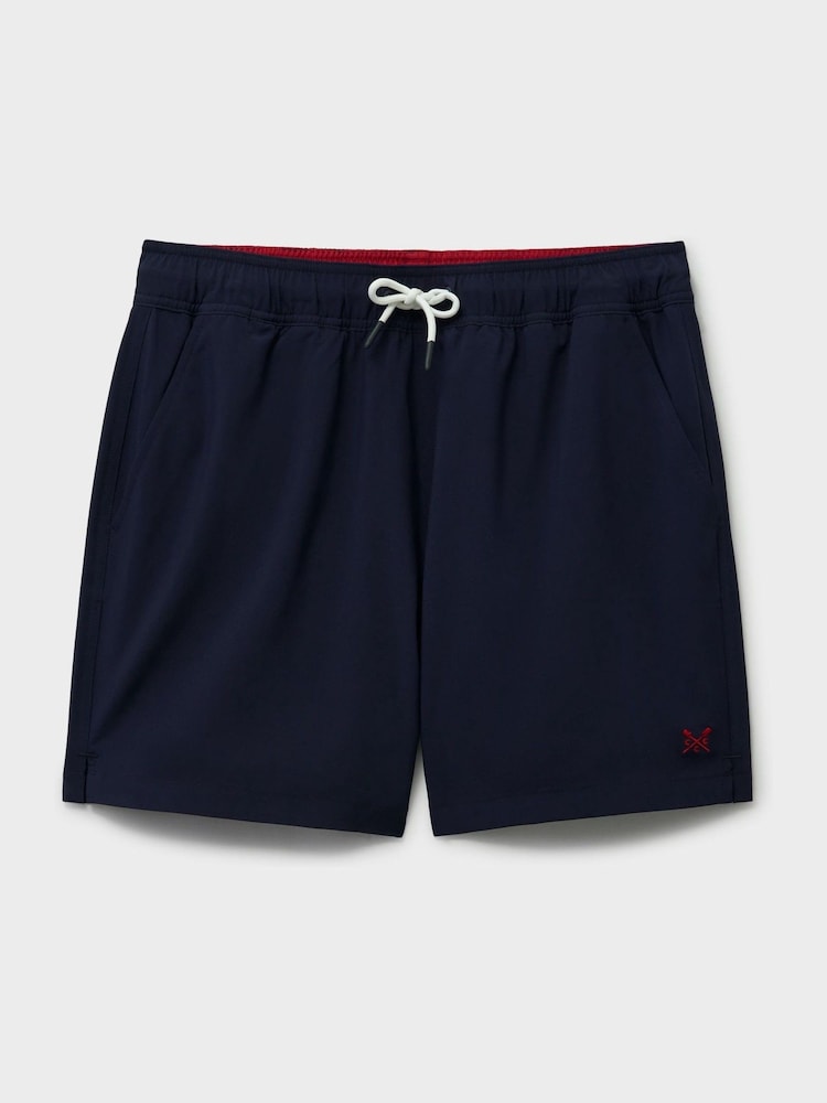 Crew Clothing Blue Swim Shorts - Image 5 of 5