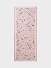 Crew Clothing Pink Floral Print Scarf - Image 2 of 2