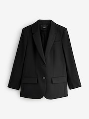 Joseph Black Jackie Tailor Wool Jacket - Image 1 of 5