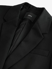 Joseph Black Jackie Tailor Wool Jacket - Image 3 of 5