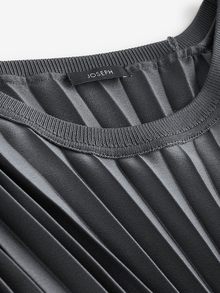 Joseph Grey Knit Weave Volta Dress - Image 5 of 5