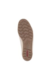 Rieker Womens Cream Slip-on Shoes - Image 5 of 7