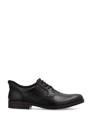 Rieker Mens Elasticated Black Shoes - Image 2 of 6