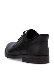 Rieker Mens Elasticated Black Shoes - Image 3 of 6