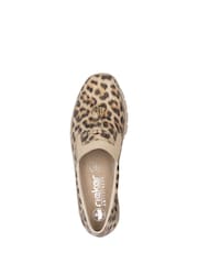 Rieker Womens Cream Elasticated Shoes - Image 5 of 6