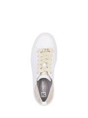 Rieker Womens Sport Lace-up White Shoes - Imagen 5 de 6