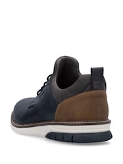 Rieker Mens Blue Shoes Elasticated - Image 4 of 6