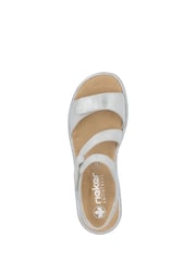 Rieker Womens Metallic Hook & Loop Shoes - Image 6 of 7