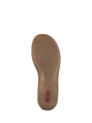 Rieker Womens Metallic Hook & Loop Shoes - Image 7 of 7