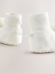 White Baby Sensory Sock Top Boots (0-18mths) - Image 4 of 5