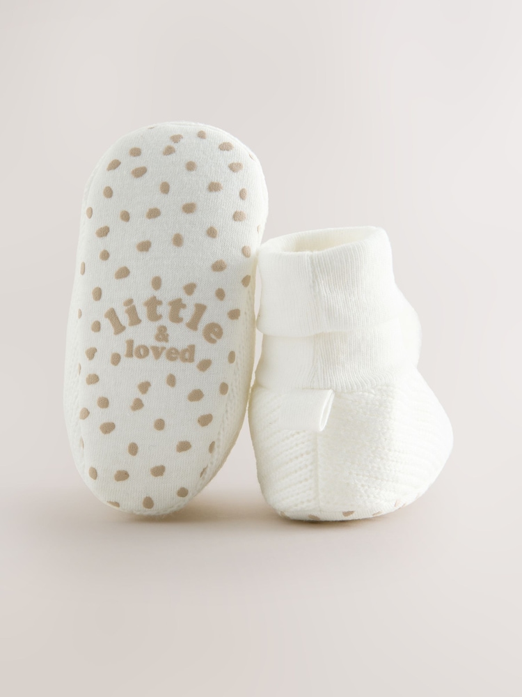 White Baby Sensory Sock Top Boots (0-18mths) - Image 5 of 5
