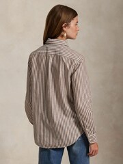 Polo Ralph Lauren Brown Woven Sport Shirt - Image 2 of 7