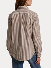 Polo Ralph Lauren Brown Woven Sport Shirt - Image 6 of 7