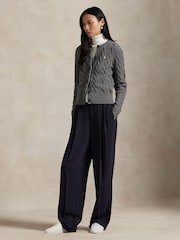 Polo Ralph Lauren Grey Sweater Cardigan - Image 3 of 5