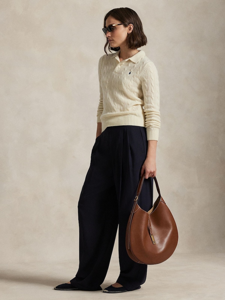 Polo Ralph Lauren Cream Pullover Sweater - Image 2 of 6