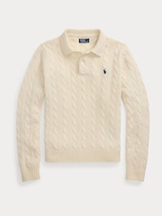 Polo Ralph Lauren Cream Pullover Sweater - Image 6 of 6