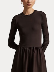 Polo Ralph Lauren Brown Knit A-Line Dresses - Image 7 of 8