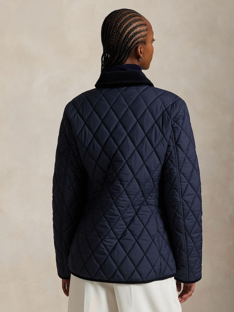 Polo Ralph Lauren Blue Woven Coat - Image 2 of 5