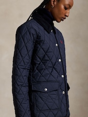 Polo Ralph Lauren Blue Woven Coat - Image 5 of 5