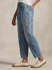 Polo Ralph Lauren Blue Ankle Straight Jeans - Image 4 of 5