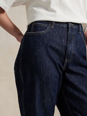 Polo Ralph Lauren Dark Blue Ankle Straight Jeans - Image 5 of 9