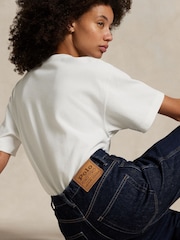 Polo Ralph Lauren Dark Blue Ankle Straight Jeans - Image 7 of 9