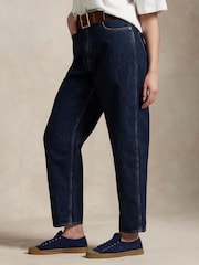 Polo Ralph Lauren Dark Blue Ankle Straight Jeans - Image 8 of 9