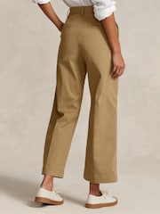 Polo Ralph Lauren Brown Cropped Chino Trousers - Image 3 of 5