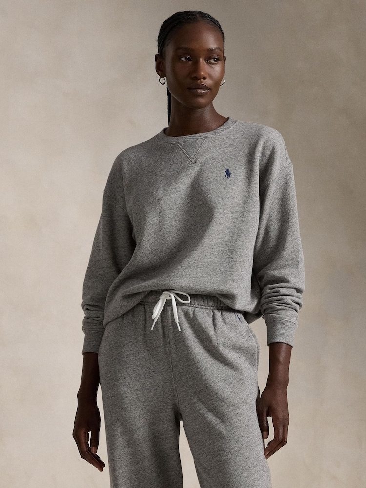Polo Ralph Lauren Grey Long Sleeve Sweatshirt - Image 1 of 4