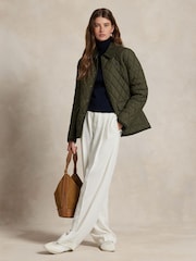 Polo Ralph Lauren Green Woven Coat - Image 3 of 4