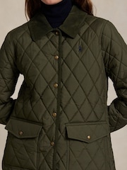 Polo Ralph Lauren Green Woven Coat - Image 4 of 4